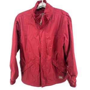 Eddie Bauer Men's Red WeatherEdge‎ Fleece Lined Tall Jacket L